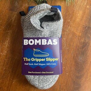 NEW Bombas Slipper Gripper Socks, medium